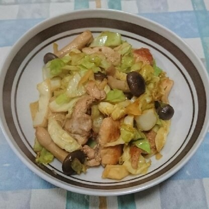 途中から主人に作ってもらいました。野菜がたっぷり摂れて、美味しかったです。